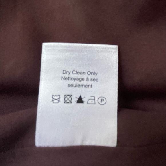 Veronica Beard Pixie Floral Print Skirt Oxblood Multi Silk Ruched Midi Size S 4 - Picture 12 of 13